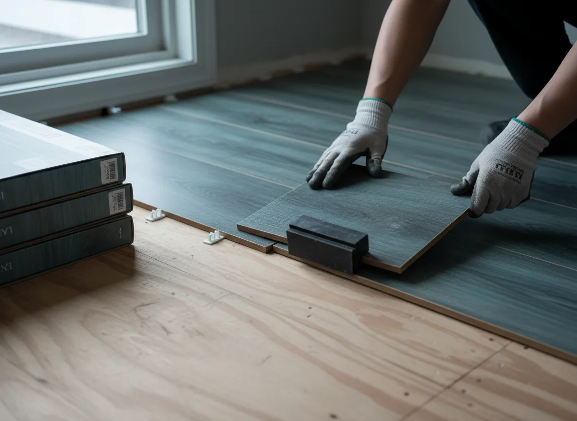 Luxury Vinyl Plank Installation company in Packwaukee, WI